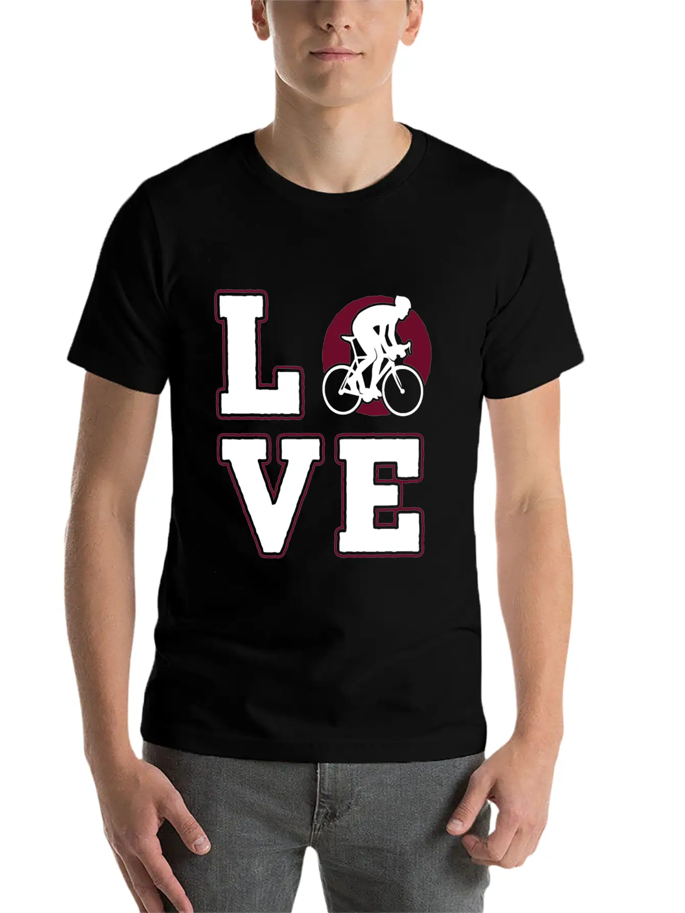 Cycling Unisex Casual T-Shirt – Clean Design For Daily Comfort