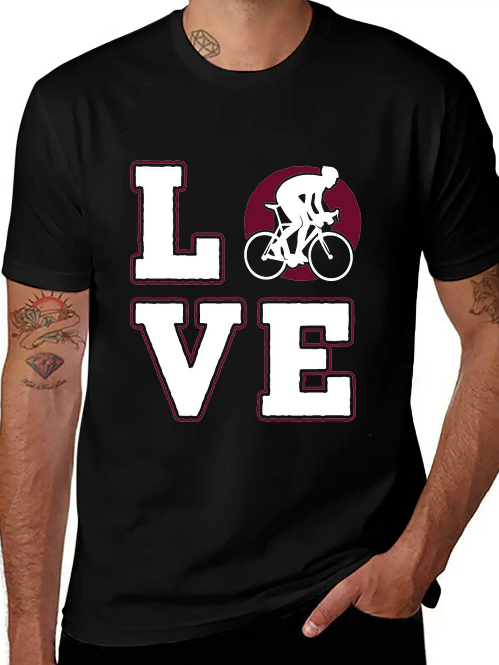 Cycling Unisex Casual T-Shirt – Clean Design For Daily Comfort