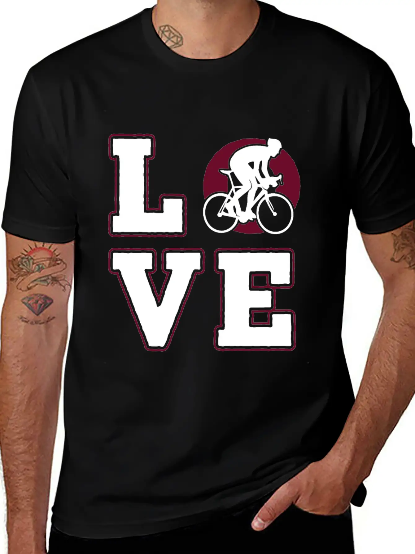 Cycling Unisex Casual T-Shirt – Clean Design For Daily Comfort