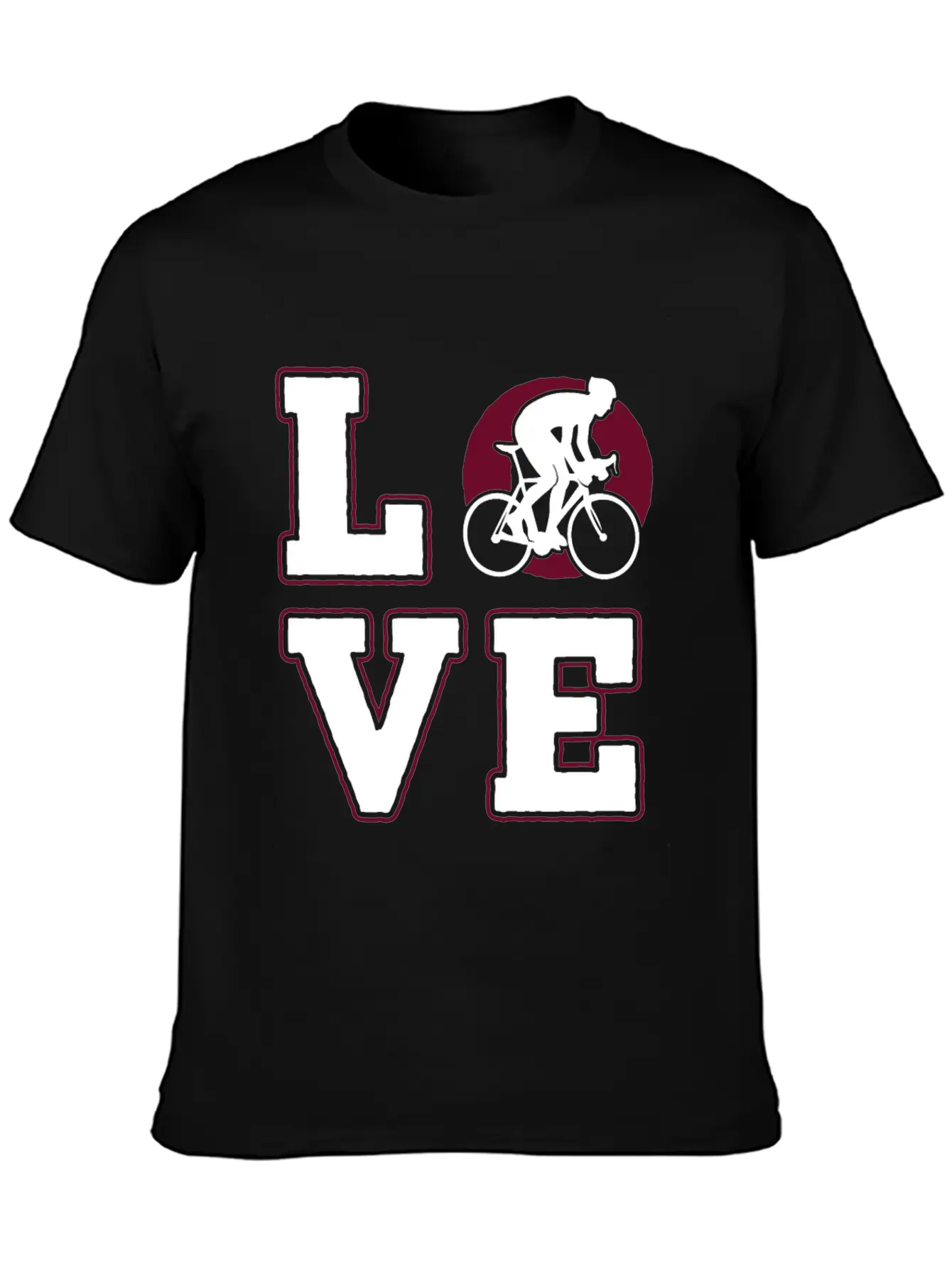 Cycling Unisex Casual T-Shirt – Clean Design For Daily Comfort