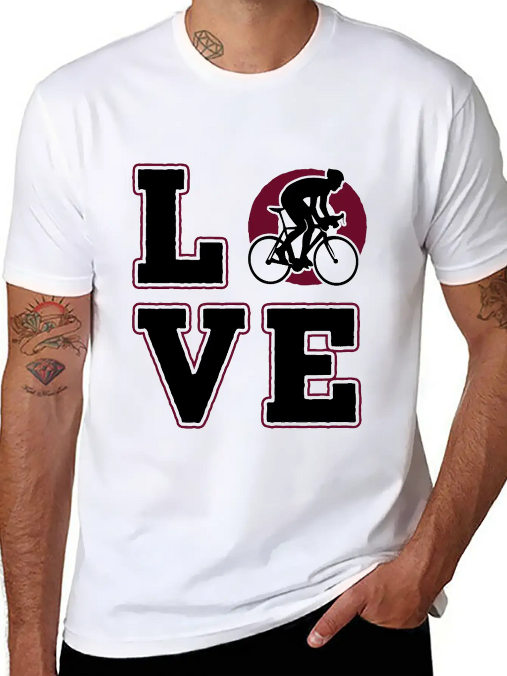 Cycling Unisex Casual T-Shirt – Clean Design For Daily Comfort