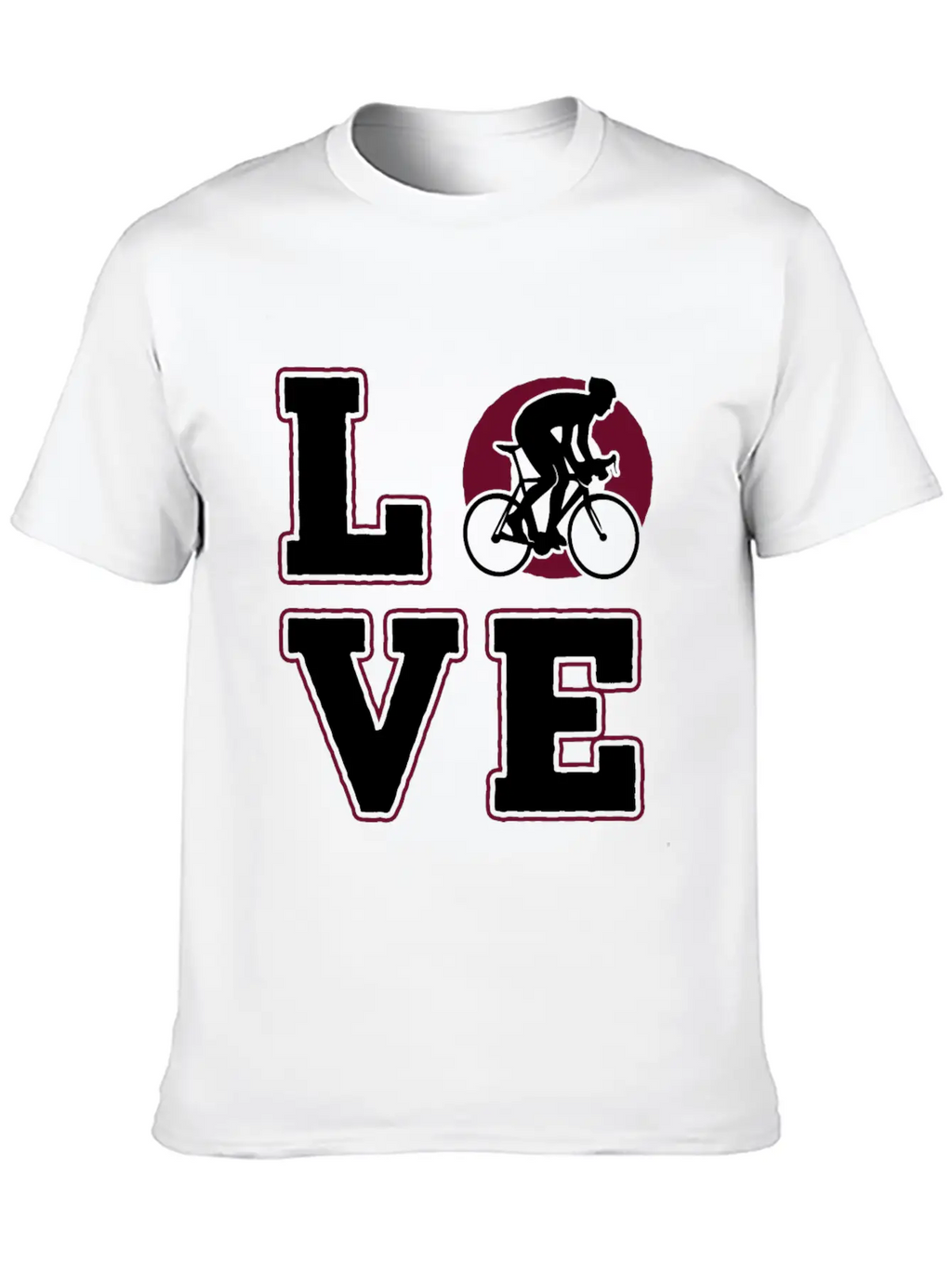 Cycling Unisex Casual T-Shirt – Clean Design For Daily Comfort