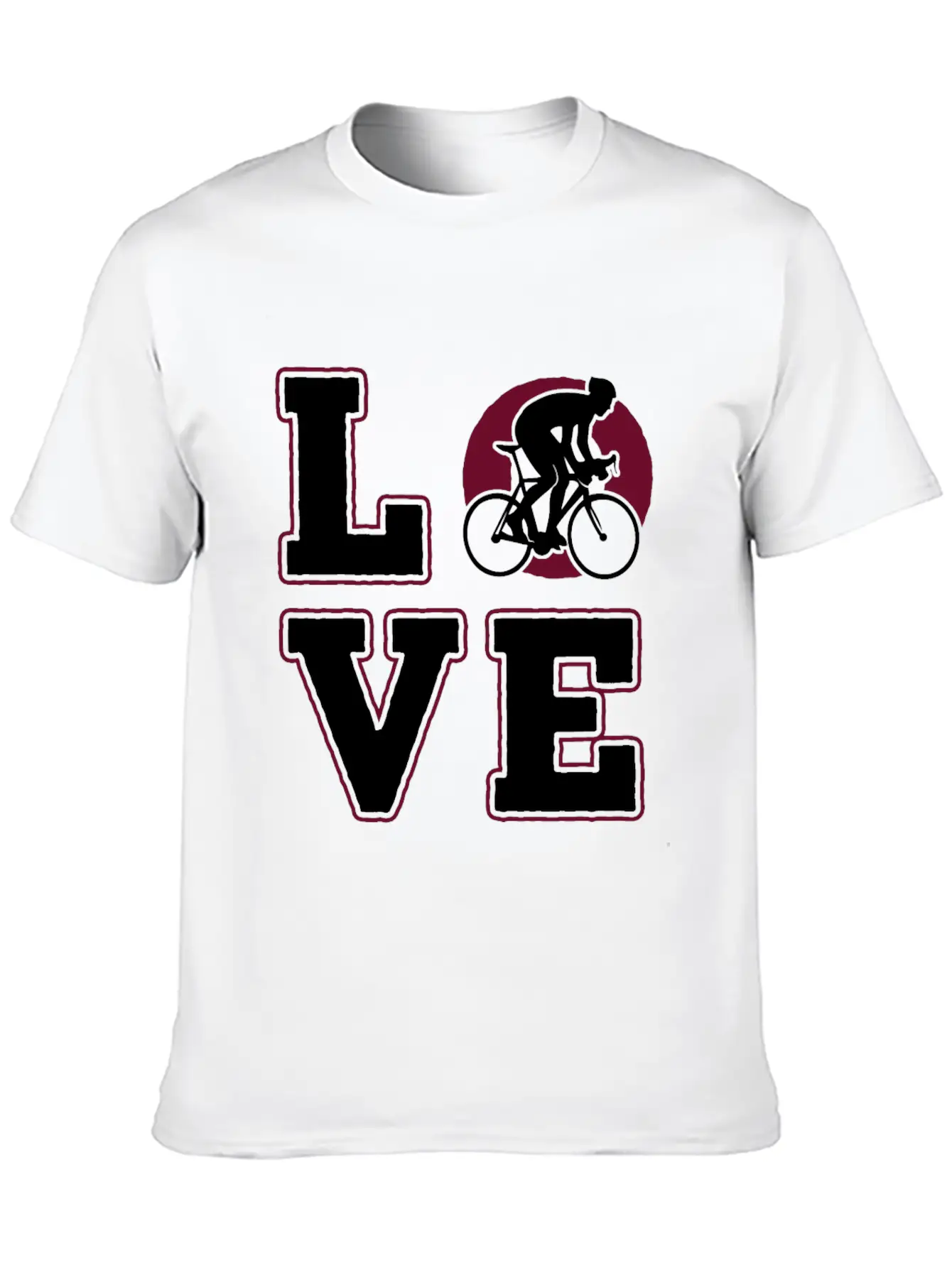 Cycling Unisex Casual T-Shirt – Clean Design For Daily Comfort