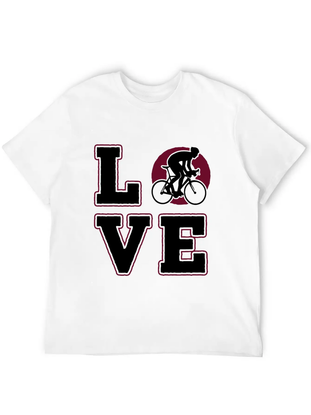 Cycling Unisex Casual T-Shirt – Clean Design For Daily Comfort