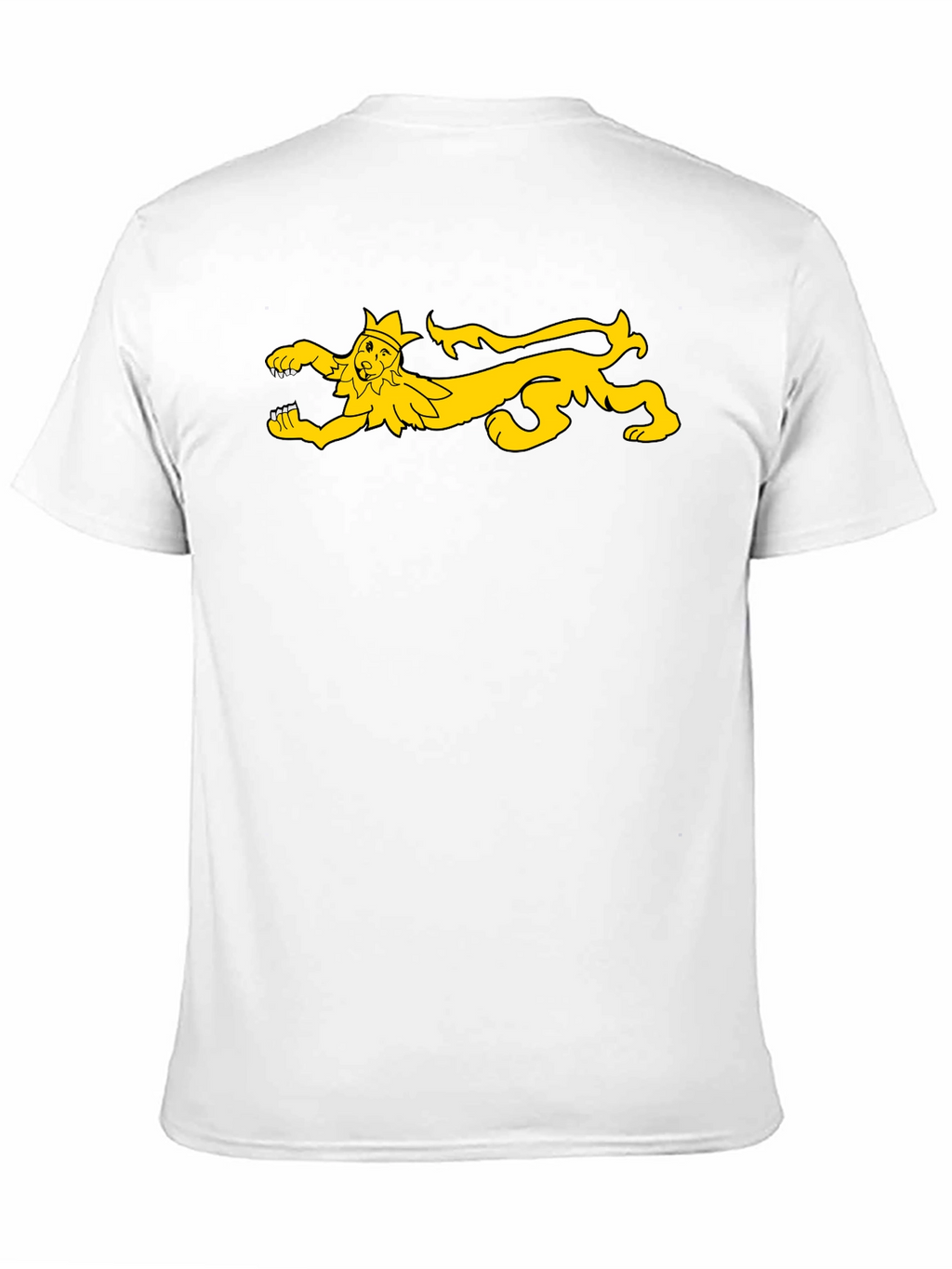 Medieval Lion Rampant T-Shirt - Black