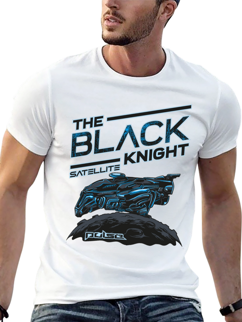 Black Knight Satellite Graphic T-Shirt