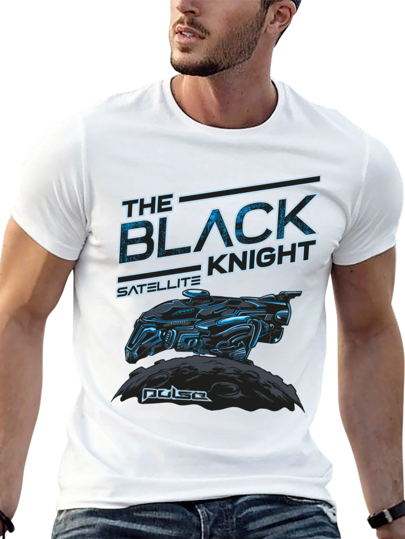Black Knight Satellite Graphic T-Shirt