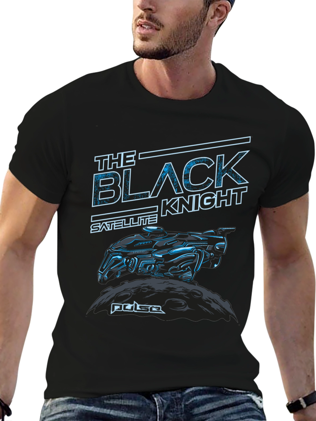 Black Knight Satellite Graphic T-Shirt