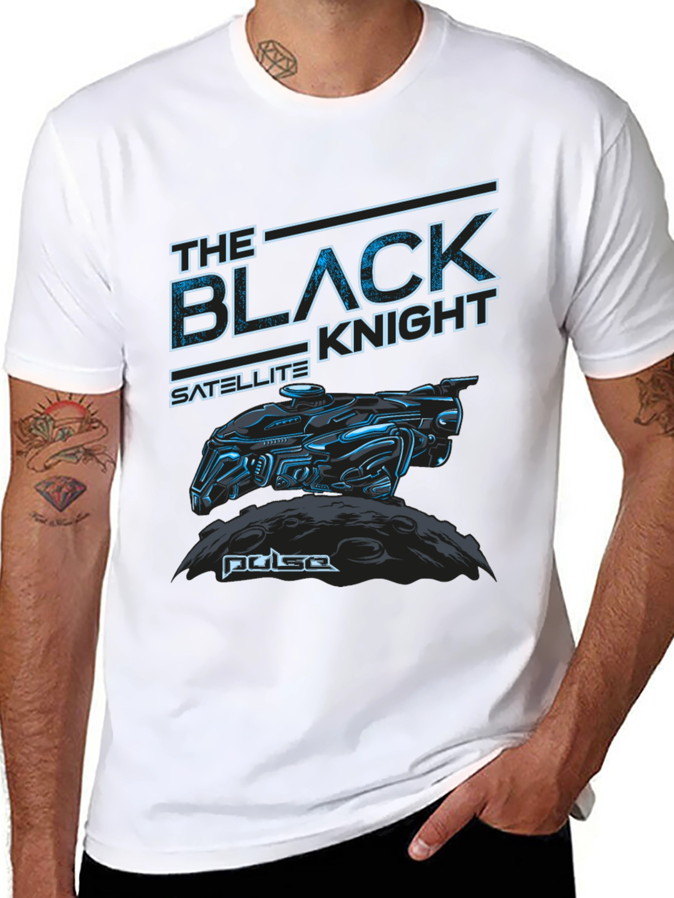 Black Knight Satellite Graphic T-Shirt