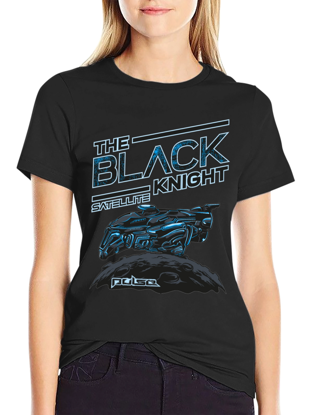Black Knight Satellite Graphic T-Shirt