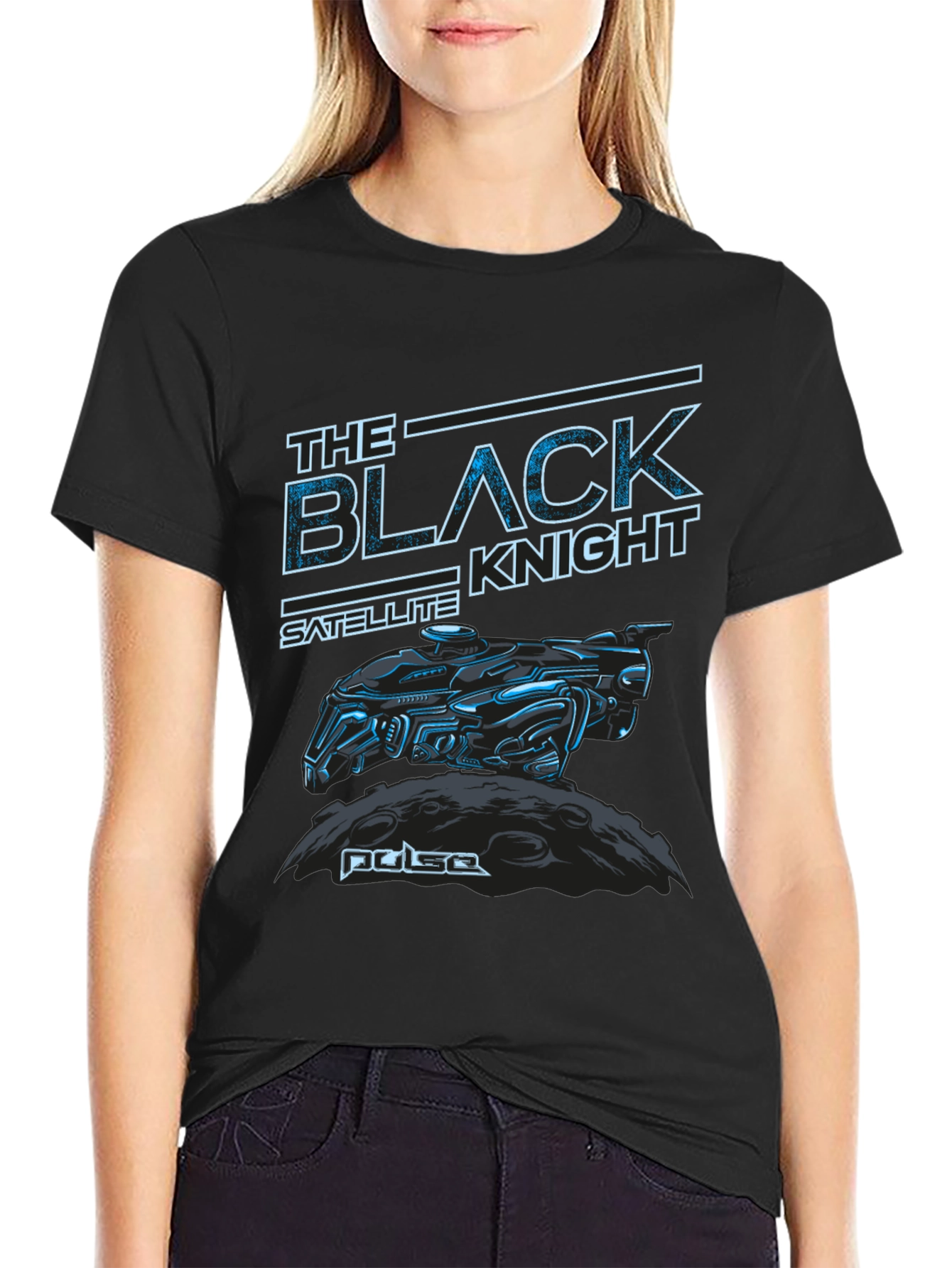 Black Knight Satellite Graphic T-Shirt