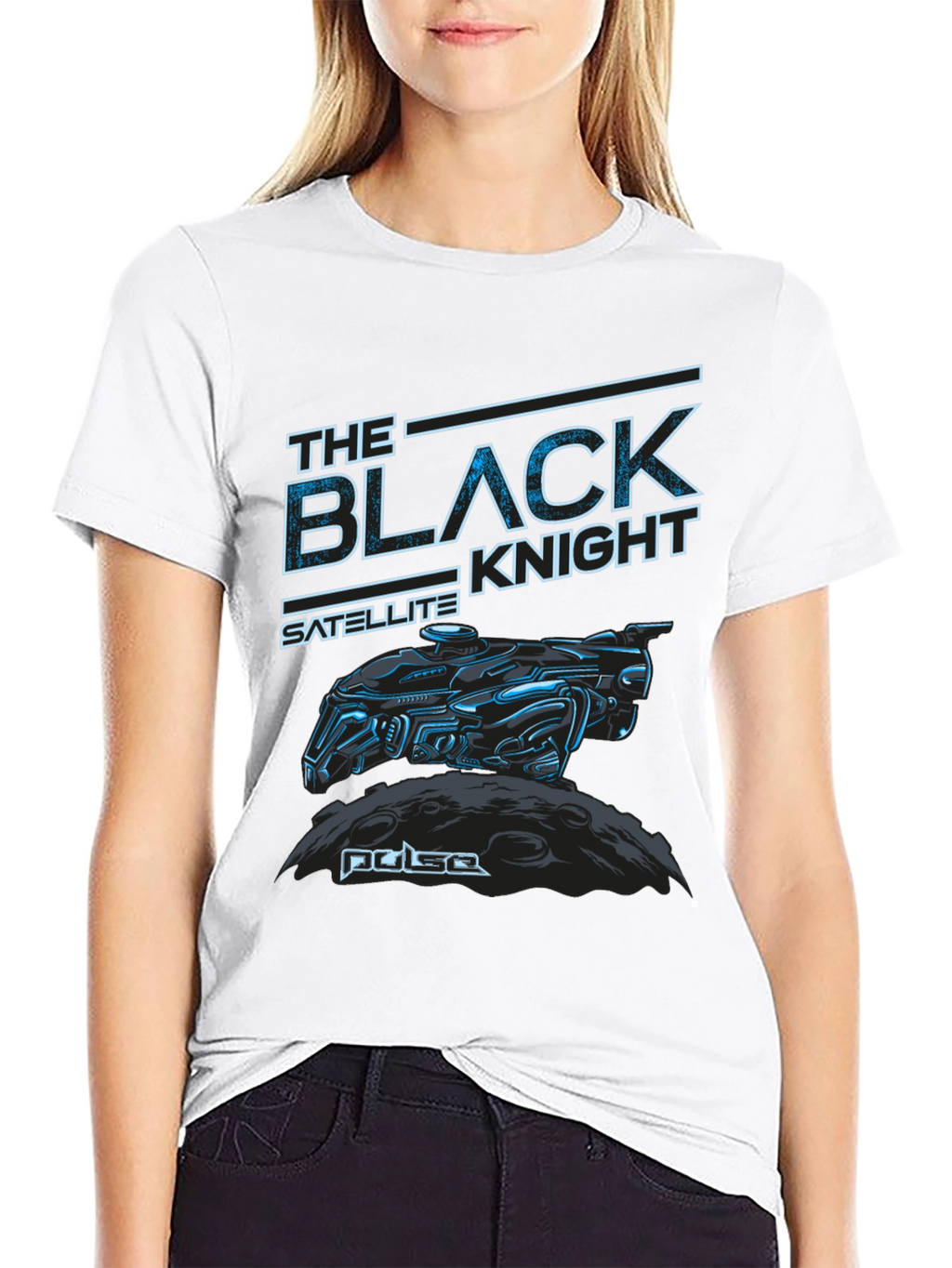 Black Knight Satellite Graphic T-Shirt