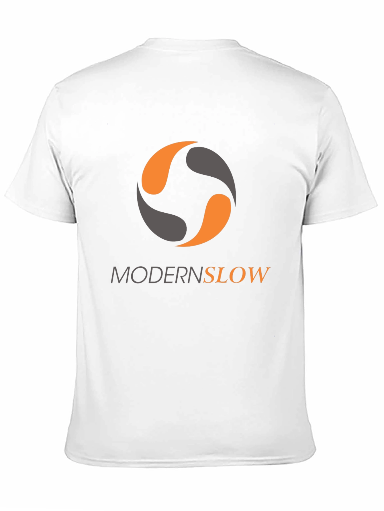 Modern Slow Graphic Tee - Stylish Black T-Shirt