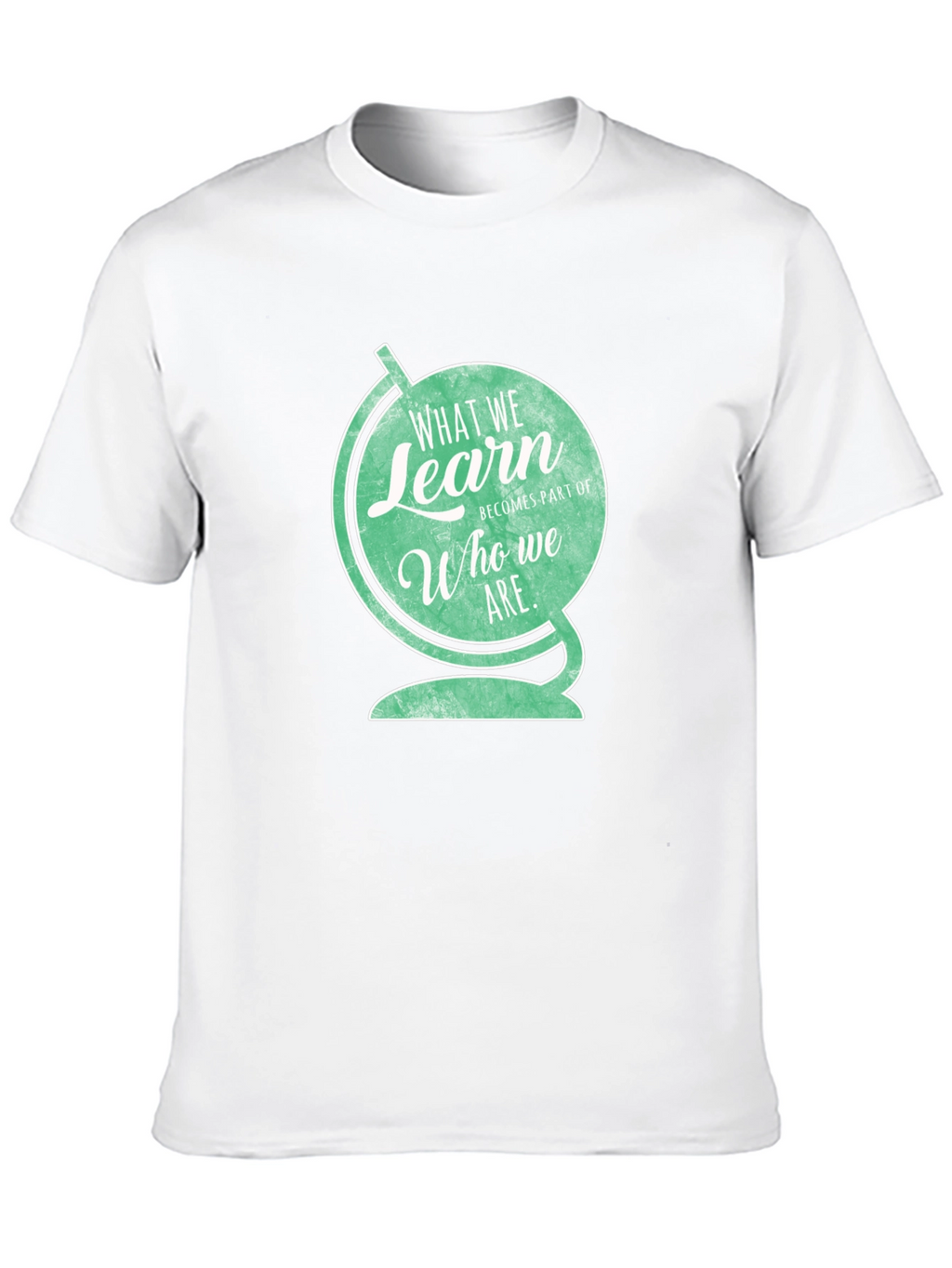 Educational Globe T-Shirt - Learn Who We Are