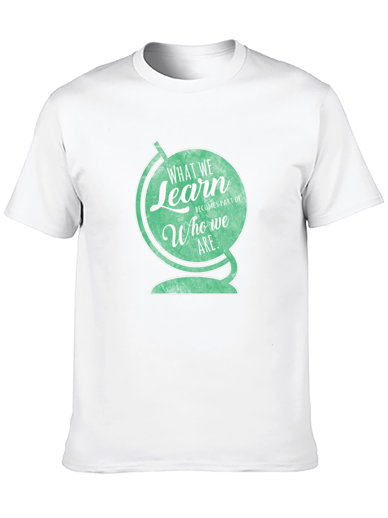 Educational Globe T-Shirt - Learn Who We Are