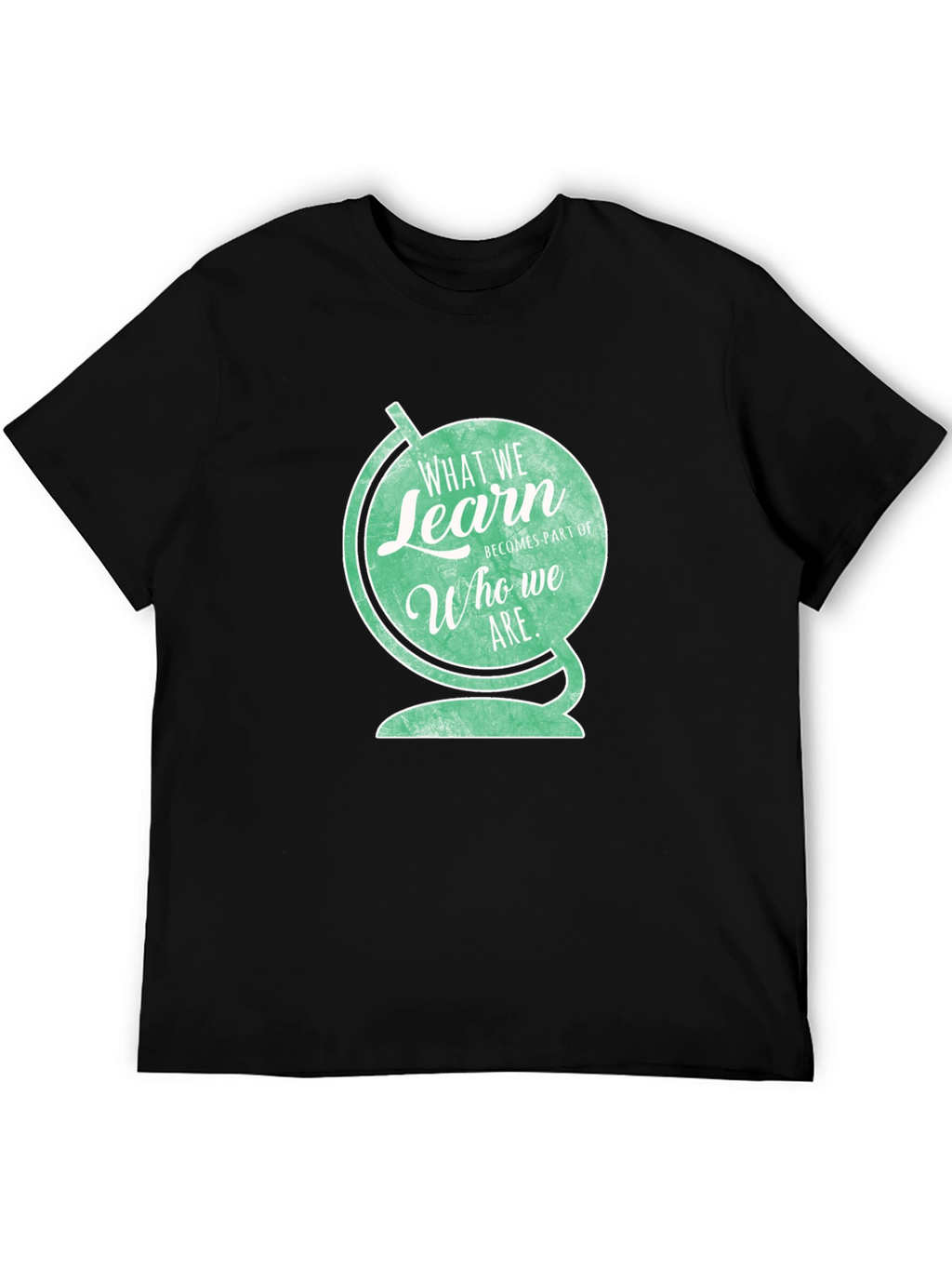 Educational Globe T-Shirt - Learn Who We Are