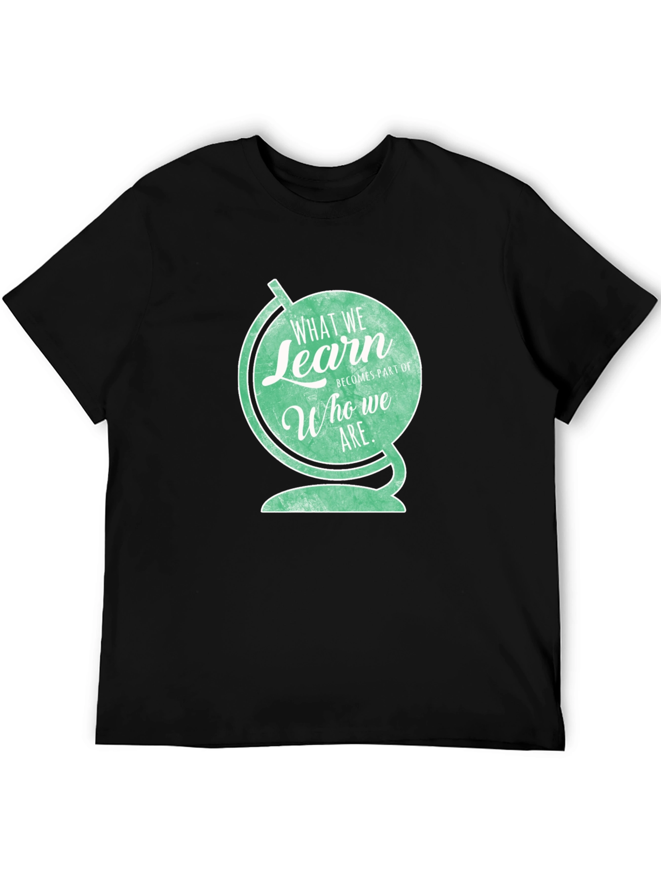 Educational Globe T-Shirt - Learn Who We Are