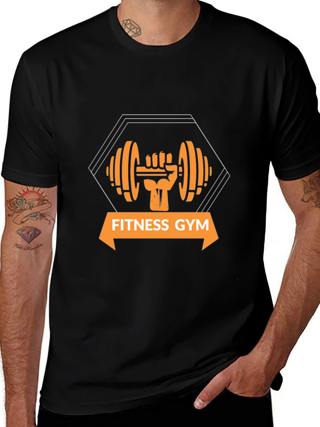 Fitness Gym Graphic T-Shirt