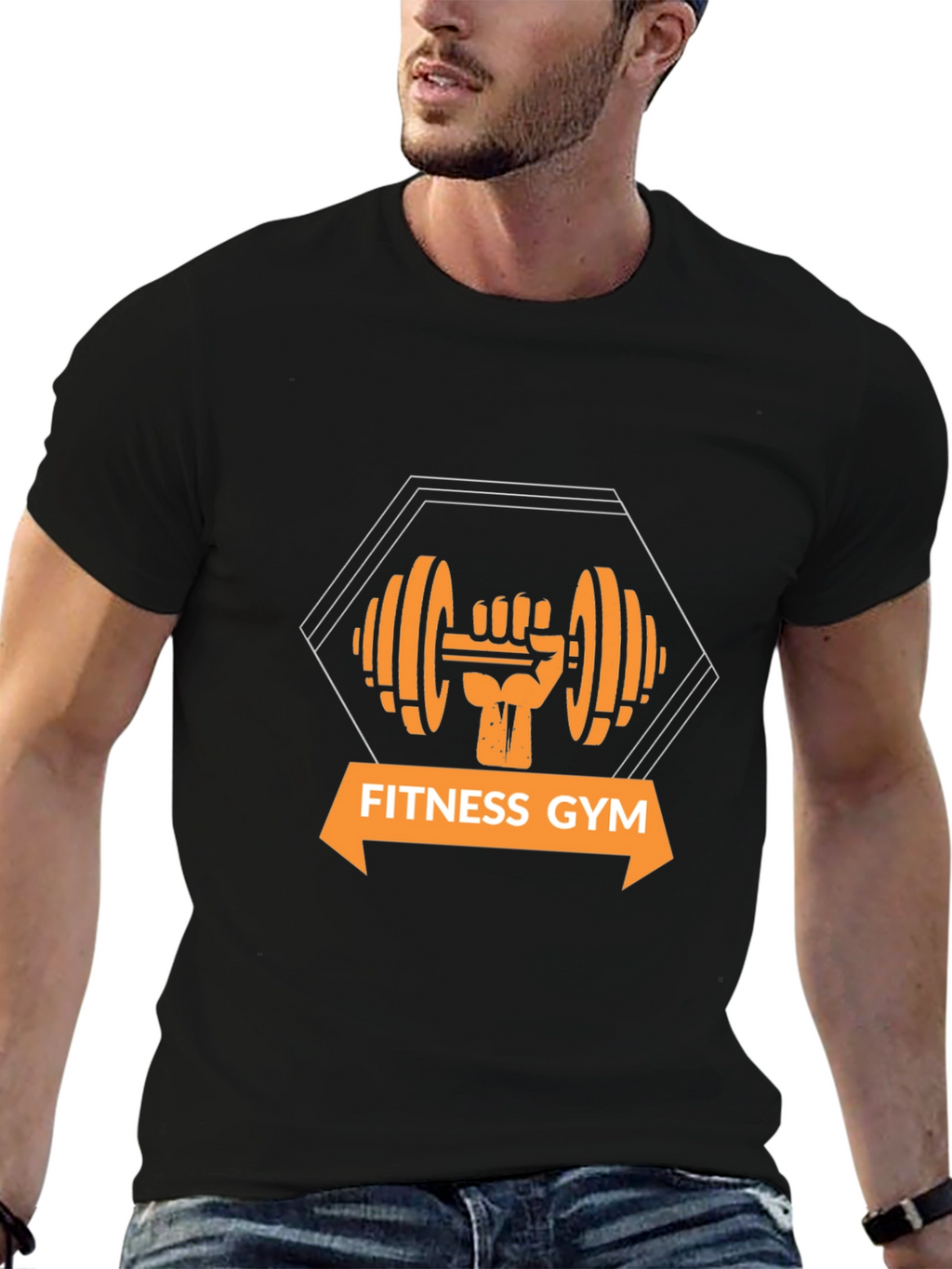 Fitness Gym Graphic T-Shirt