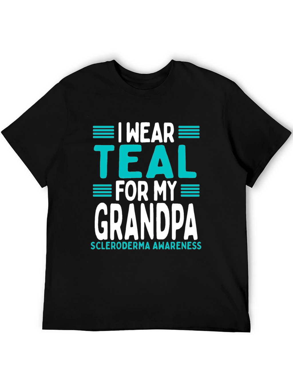 I Wear Teal for My Grandpa T-Shirt