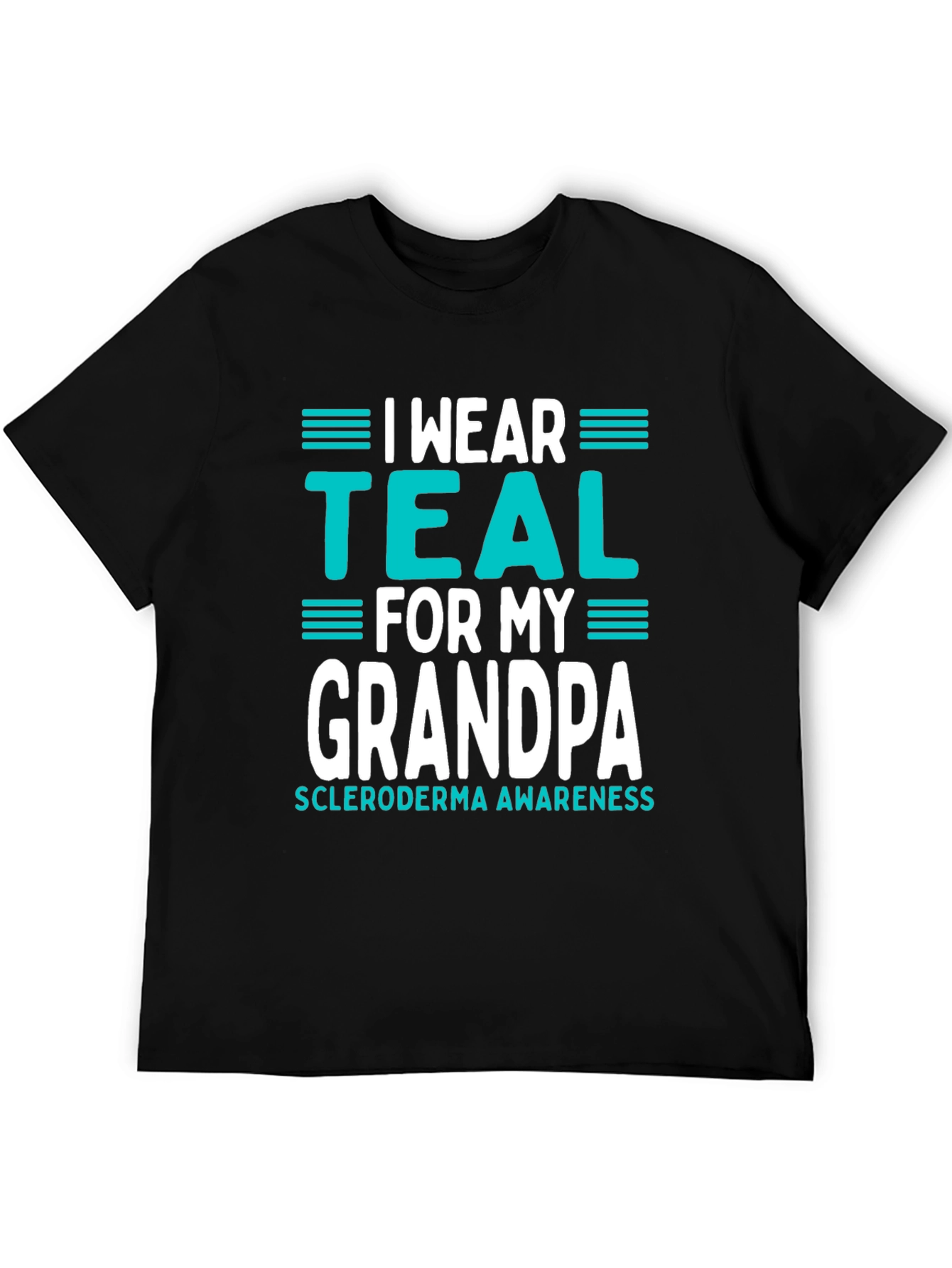 I Wear Teal for My Grandpa T-Shirt