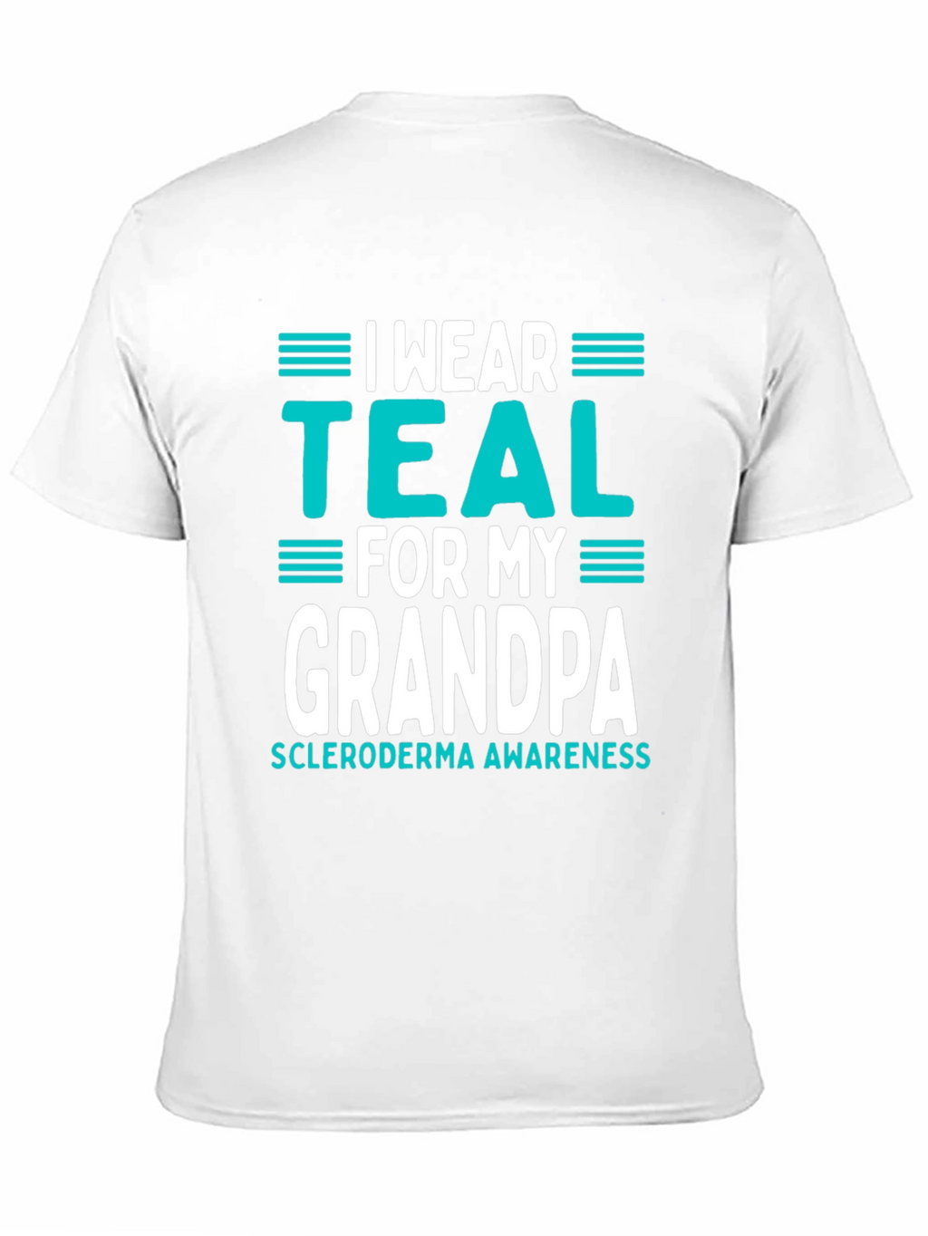 I Wear Teal for My Grandpa T-Shirt