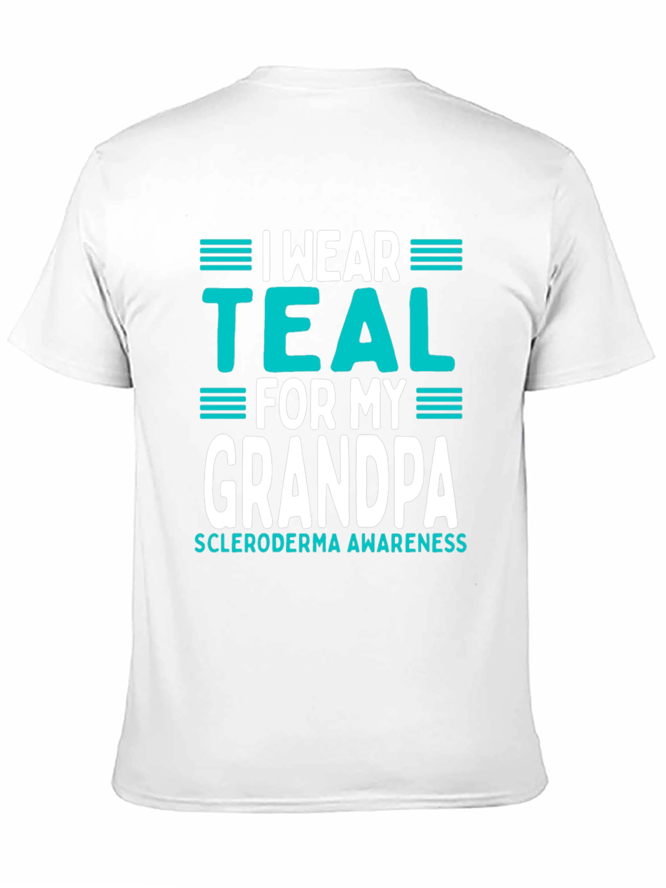 I Wear Teal for My Grandpa T-Shirt