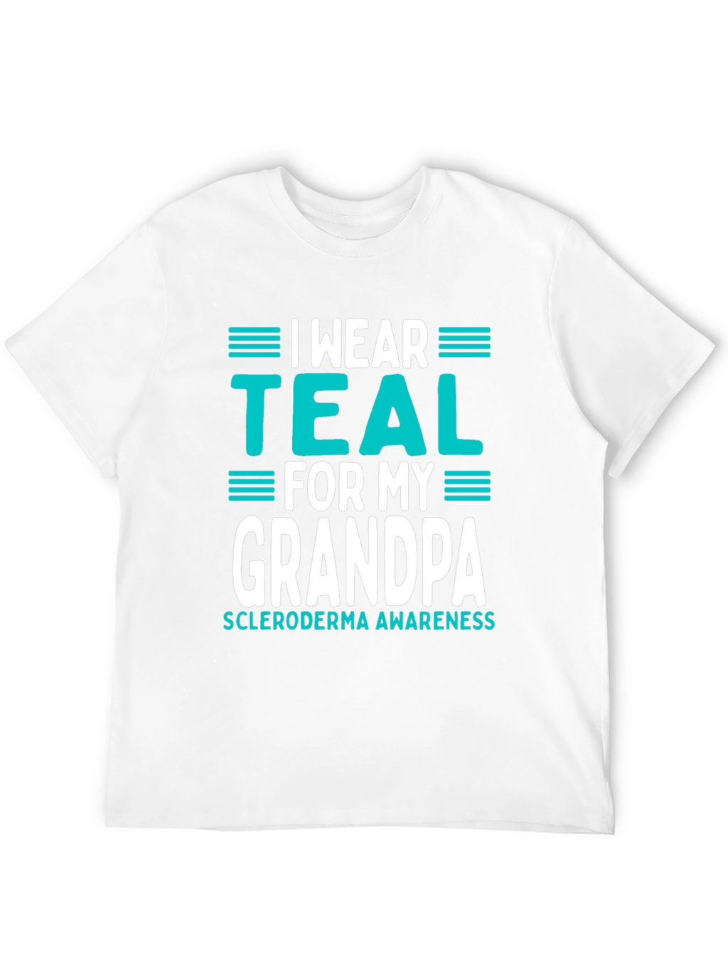 I Wear Teal for My Grandpa T-Shirt