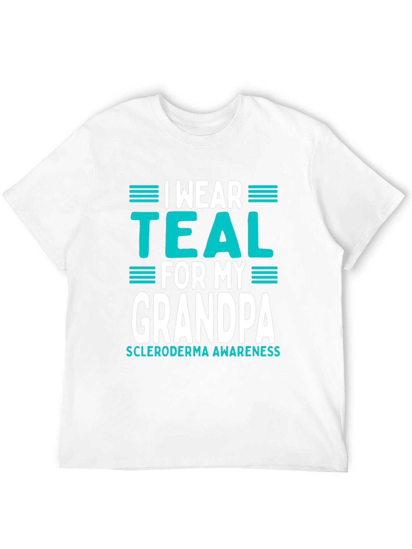 I Wear Teal for My Grandpa T-Shirt
