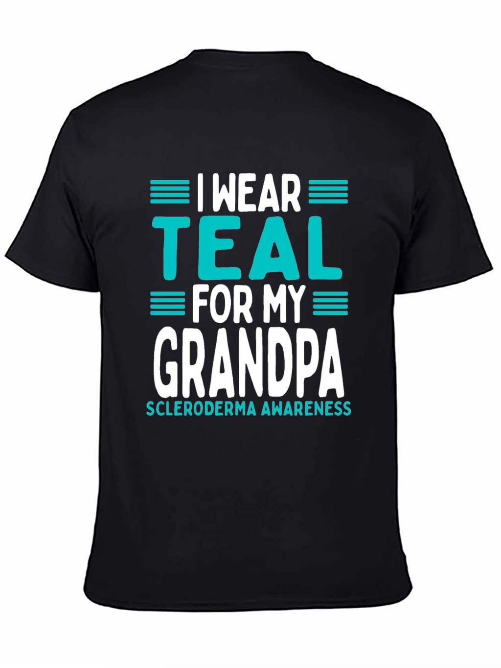 I Wear Teal for My Grandpa T-Shirt