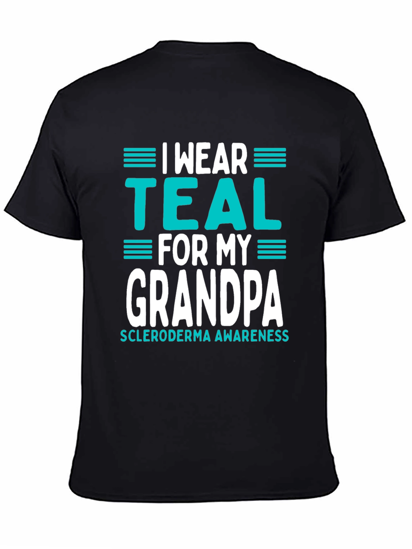 I Wear Teal for My Grandpa T-Shirt