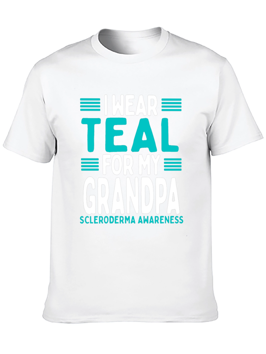 I Wear Teal for My Grandpa T-Shirt