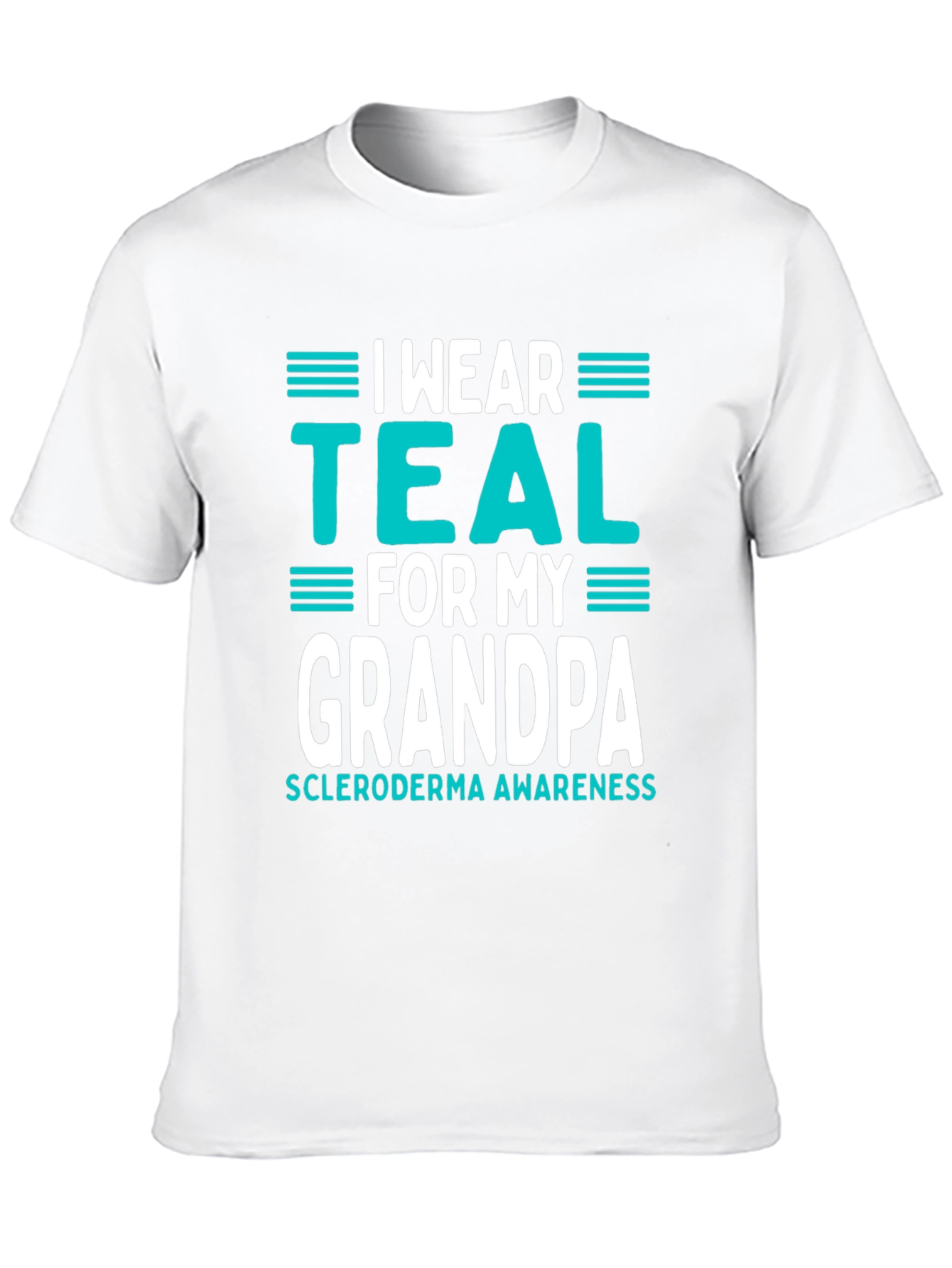 I Wear Teal for My Grandpa T-Shirt