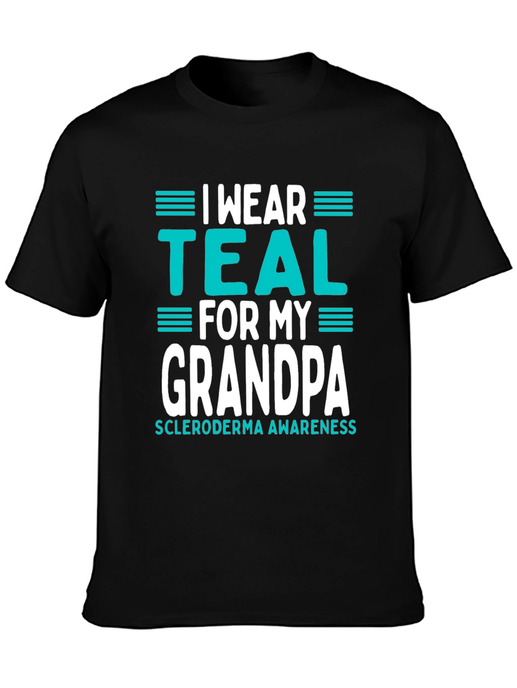 I Wear Teal for My Grandpa T-Shirt