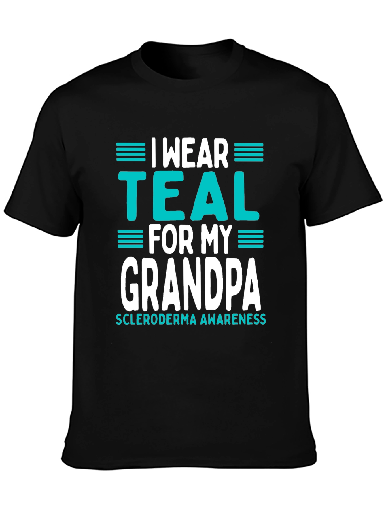 I Wear Teal for My Grandpa T-Shirt