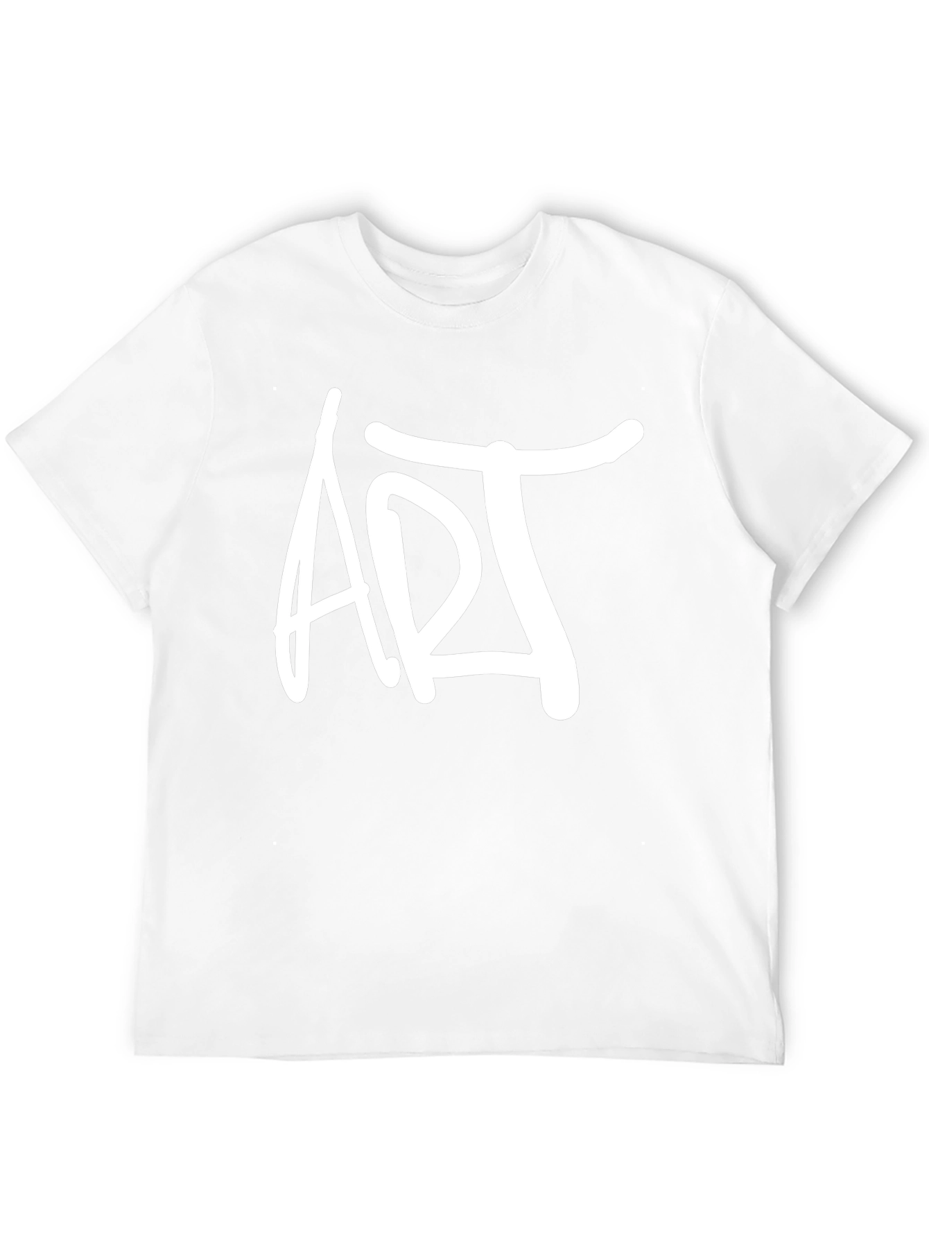 ART Graphic Tee - Modern Black Cotton T-Shirt