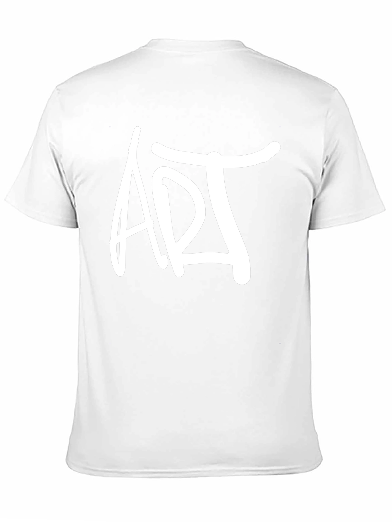 ART Graphic Tee - Modern Black Cotton T-Shirt