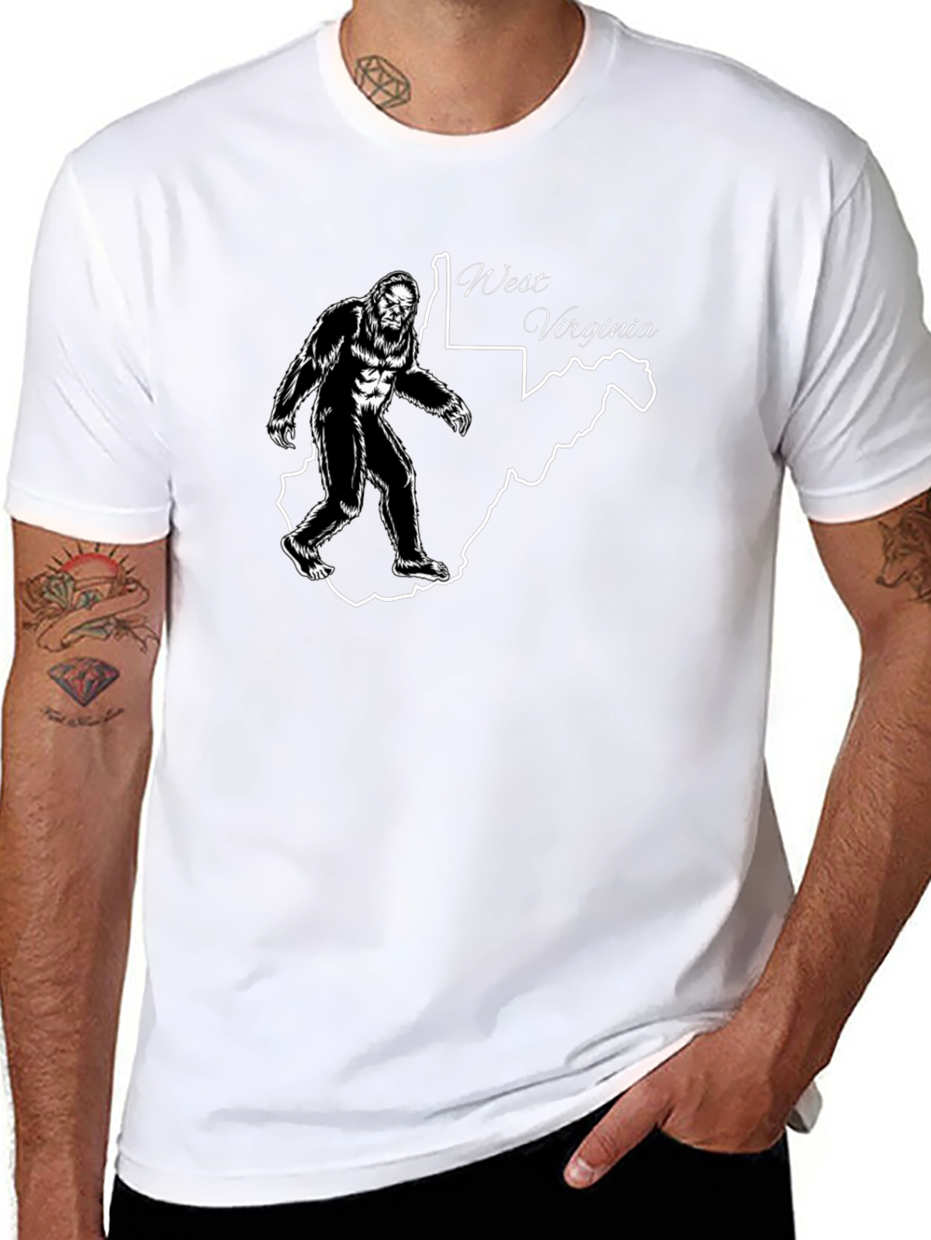 West Virginia Bigfoot T-Shirt