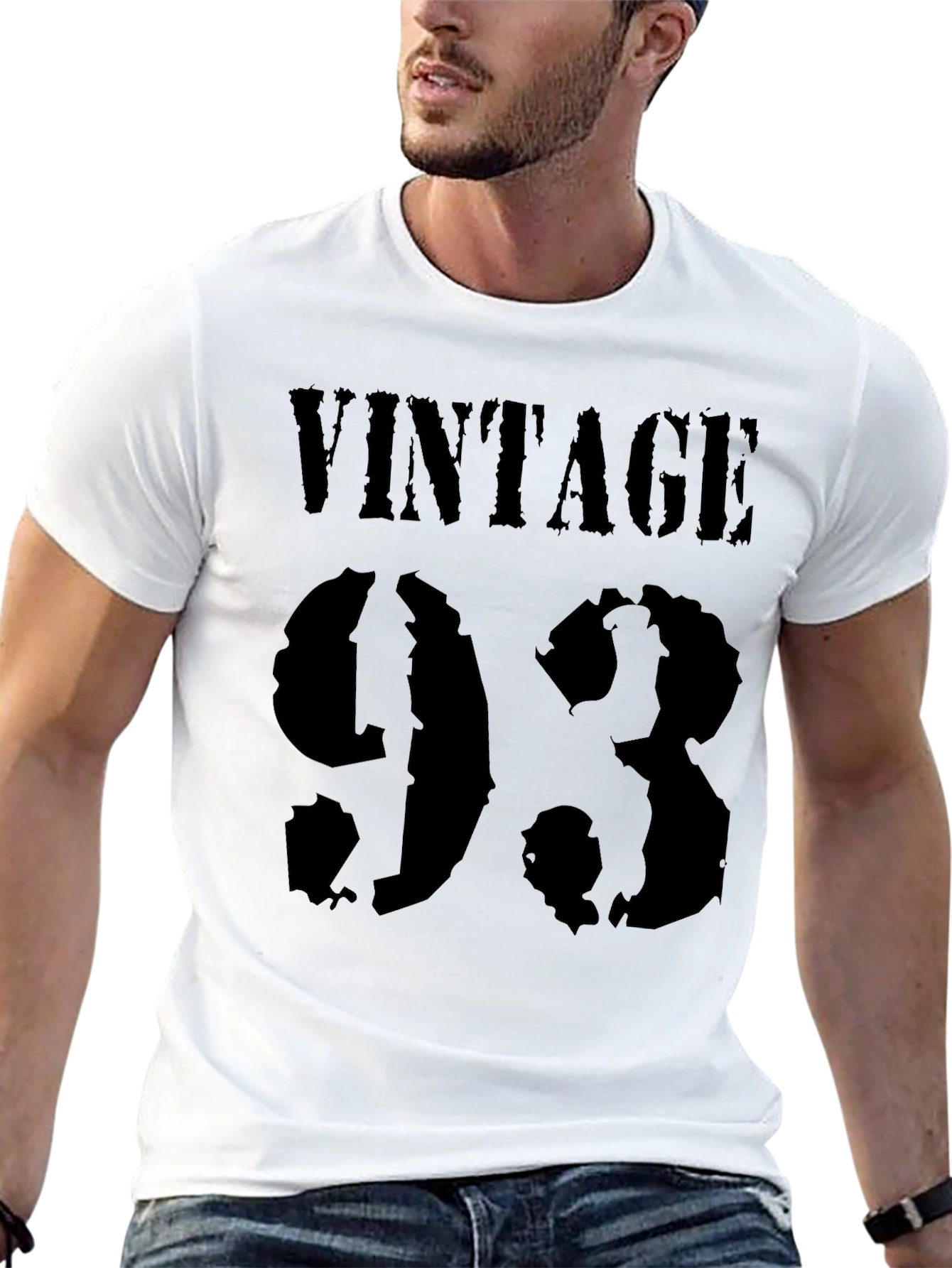 Vintage 93 Graphic T-Shirt - Classic Style