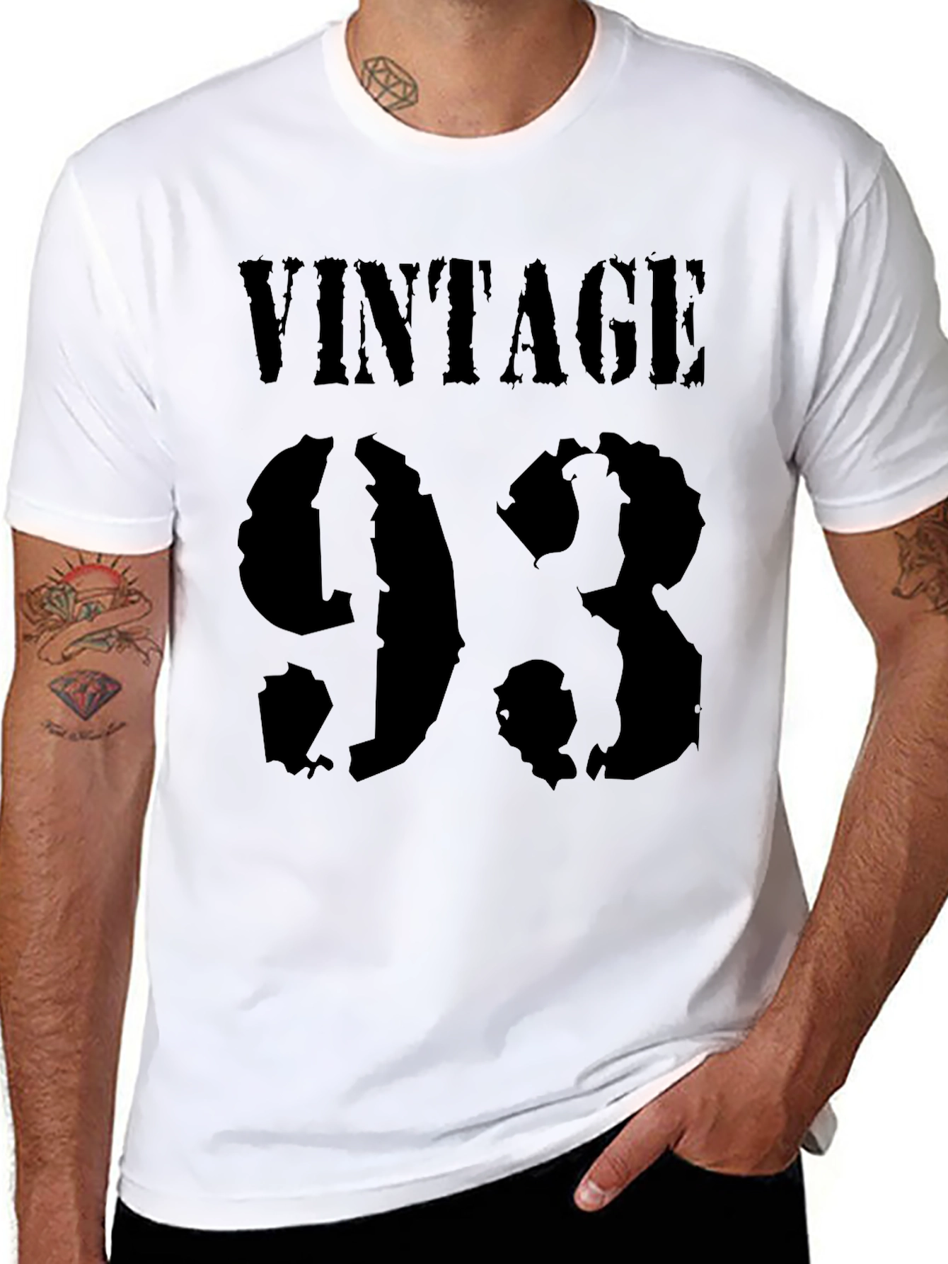 Vintage 93 Graphic T-Shirt - Classic Style