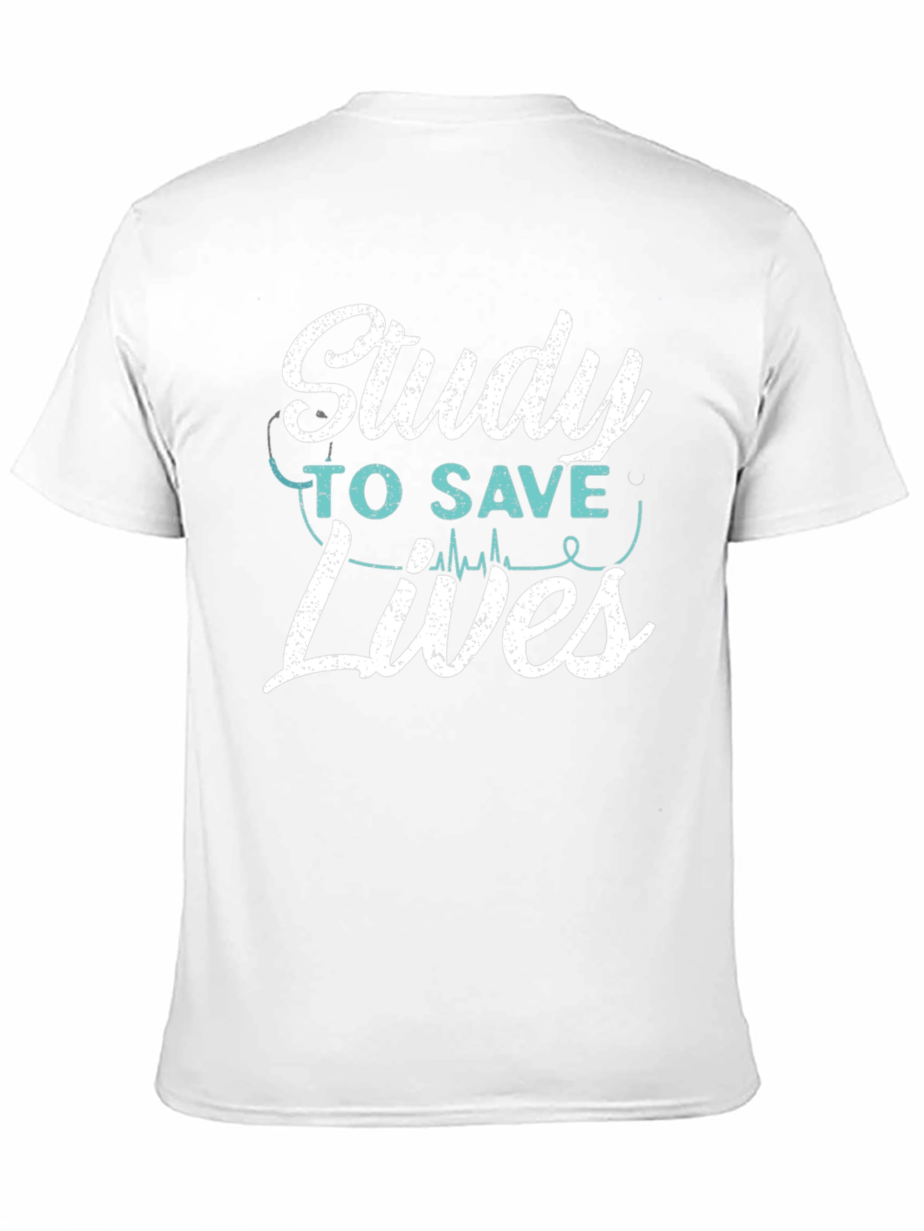 Study to Save Lives T-Shirt - Medical Student Tee
