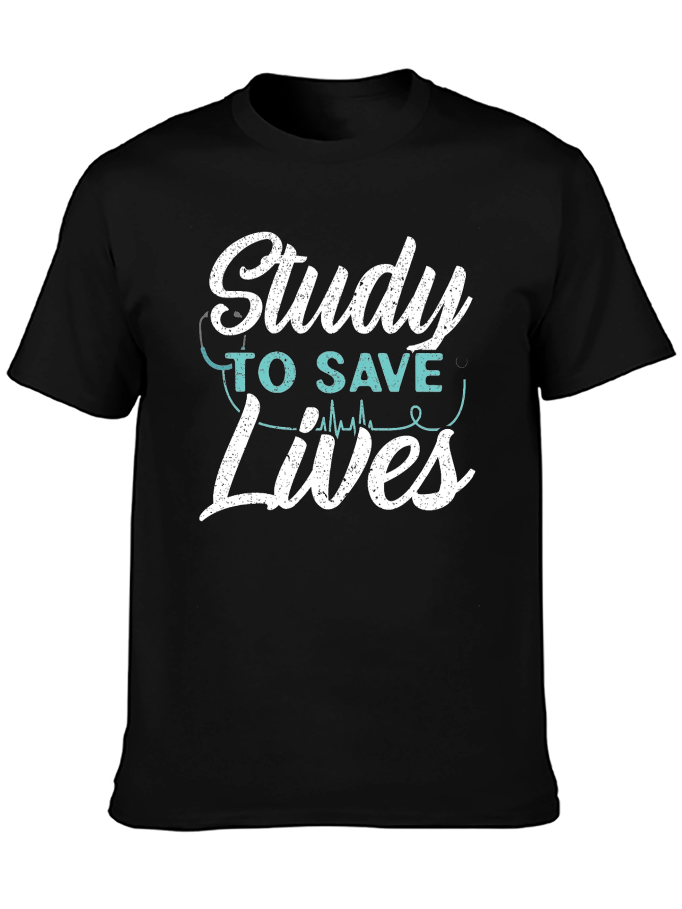 Study to Save Lives T-Shirt - Medical Student Tee