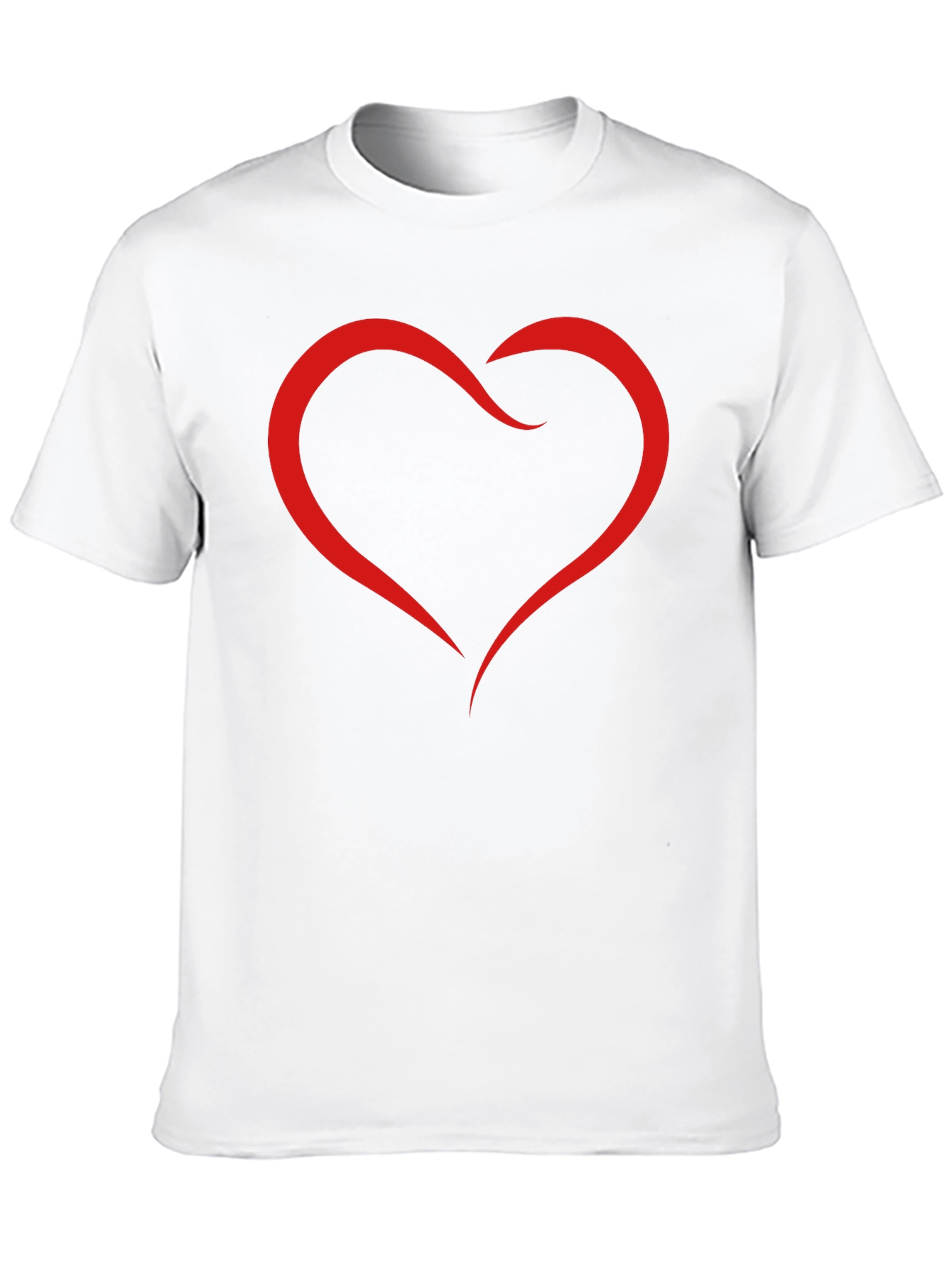 Heart Graphic T-Shirt - Modern Stylish Design