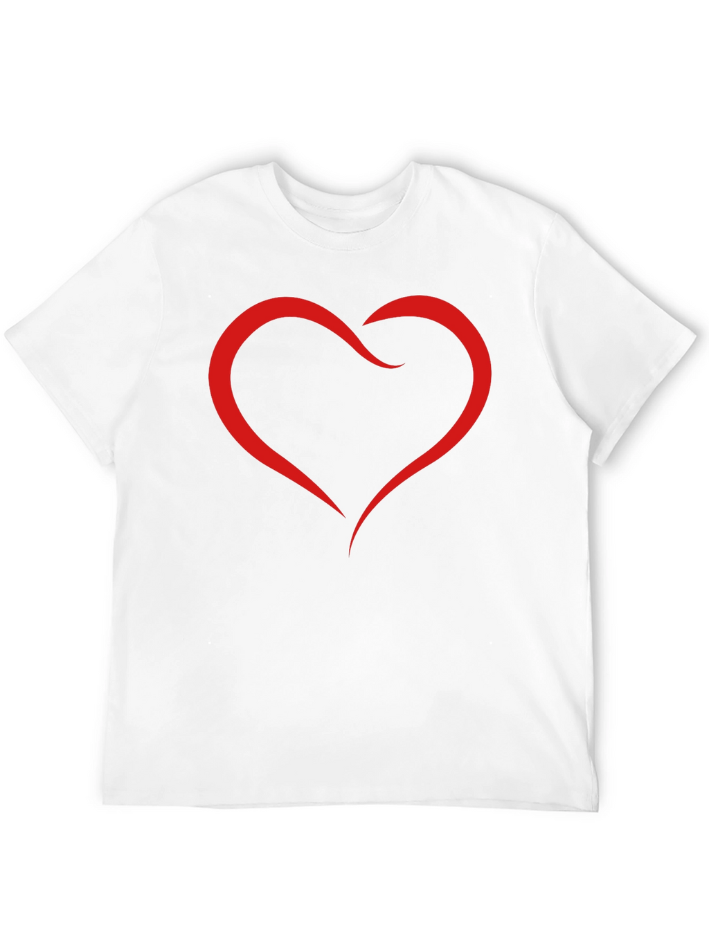 Heart Graphic T-Shirt - Modern Stylish Design