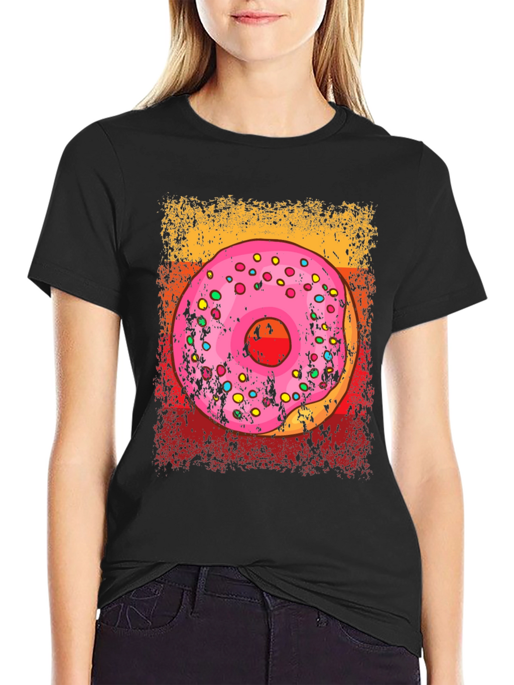 Donut T-Shirt - Sweet Treat Graphic Tee