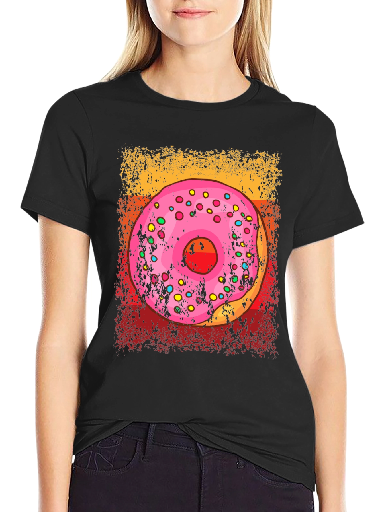 Donut T-Shirt - Sweet Treat Graphic Tee