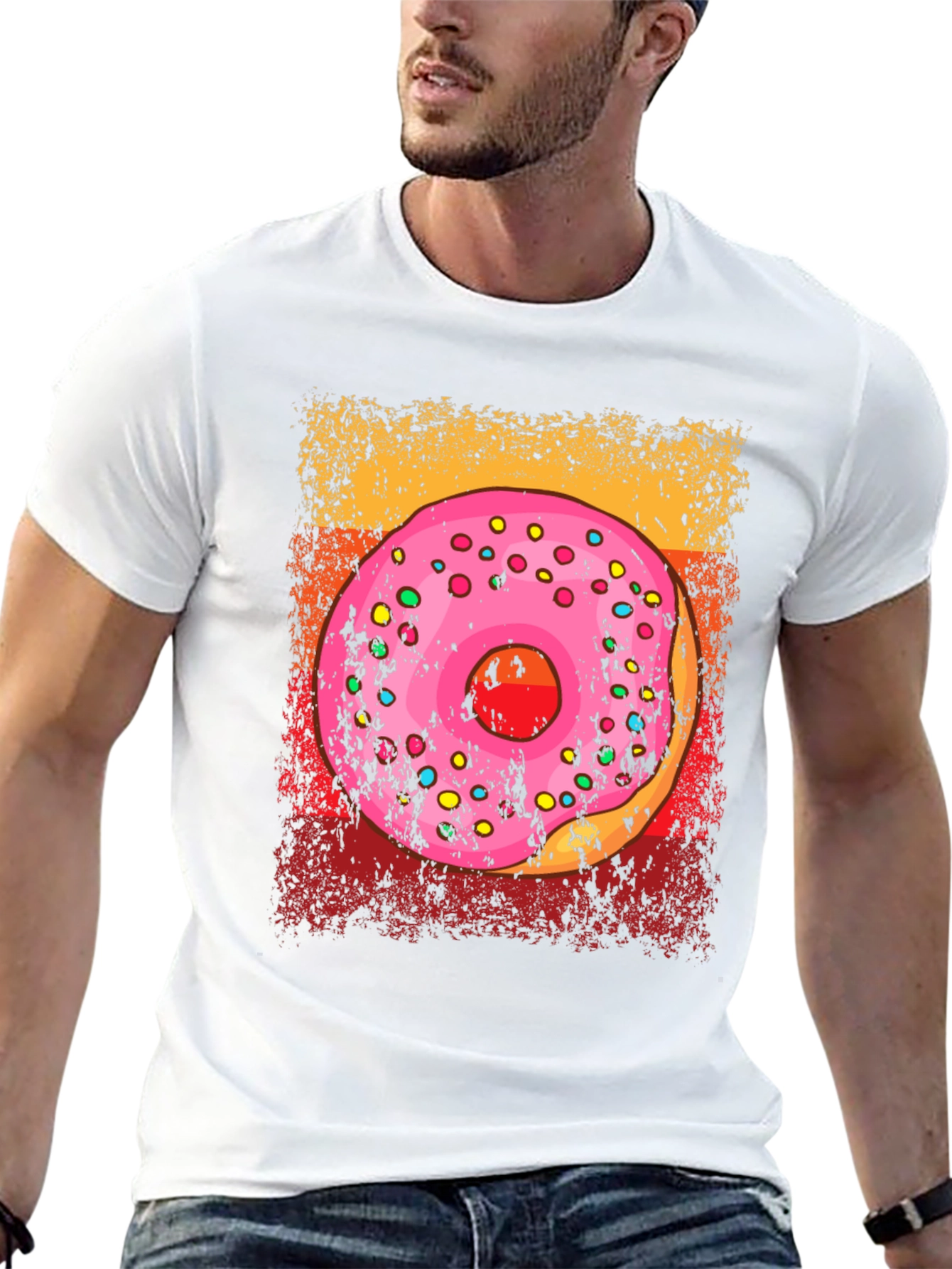 Donut T-Shirt - Sweet Treat Graphic Tee