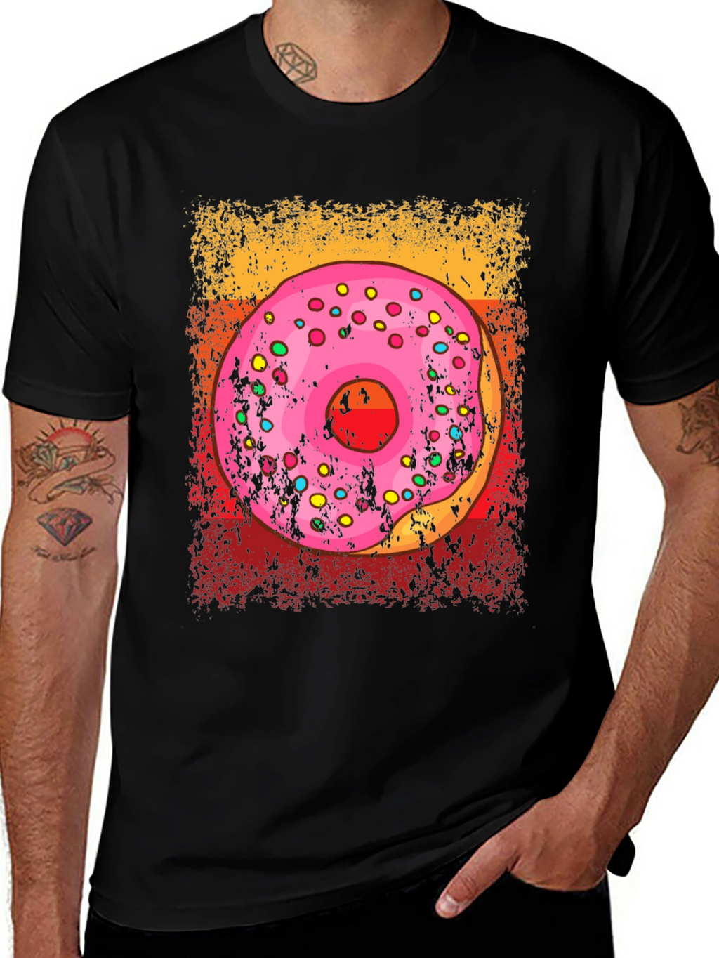 Donut T-Shirt - Sweet Treat Graphic Tee