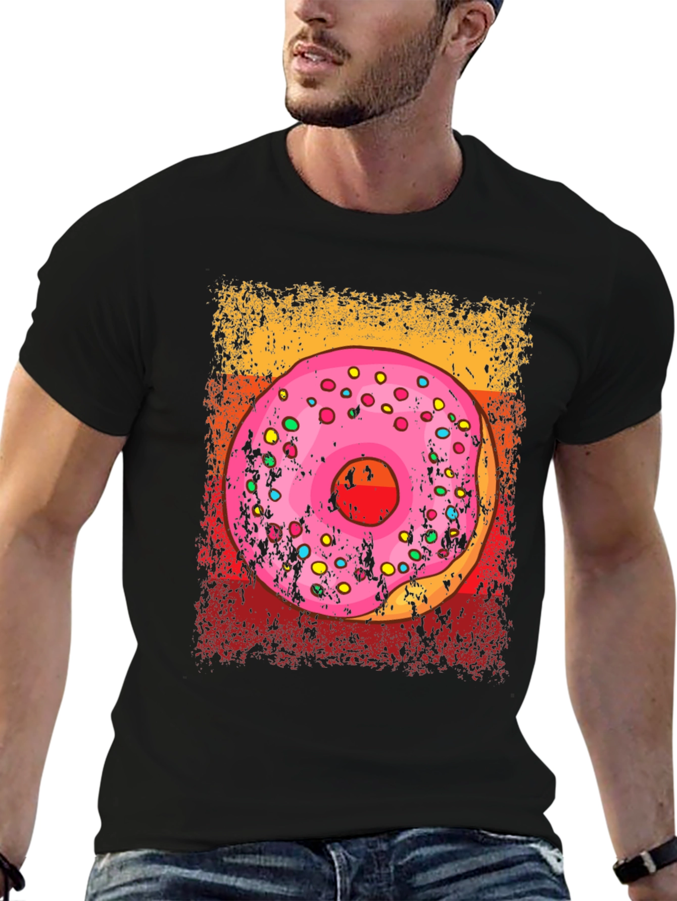 Donut T-Shirt - Sweet Treat Graphic Tee