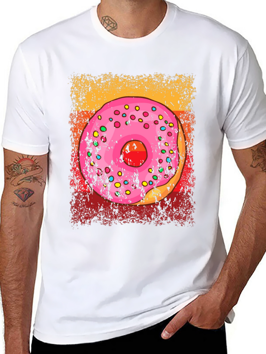 Donut T-Shirt - Sweet Treat Graphic Tee